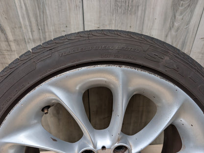 03-08 OEM BMW E85 Z4 Rim Wheel 17x8" ET:47 LA Wheel Turbine Style 106