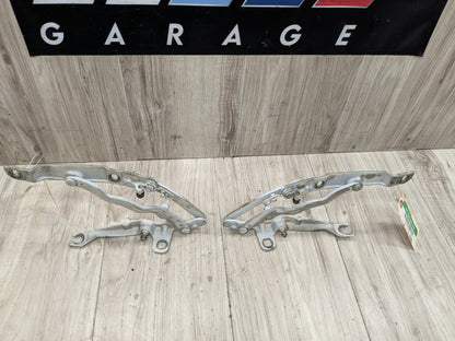 03-08 OEM BMW E85 Z4 Rear Left Right Trunk Lid Hinges PAIR White 300