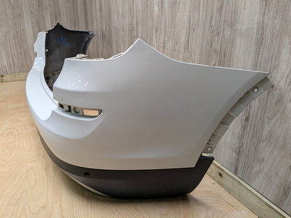 *11-17 OEM BMW F25 X3 28i 28iX 35iX Rear Bumper Cover w/ Diffuser White 300 ALPINWEISS III (300)