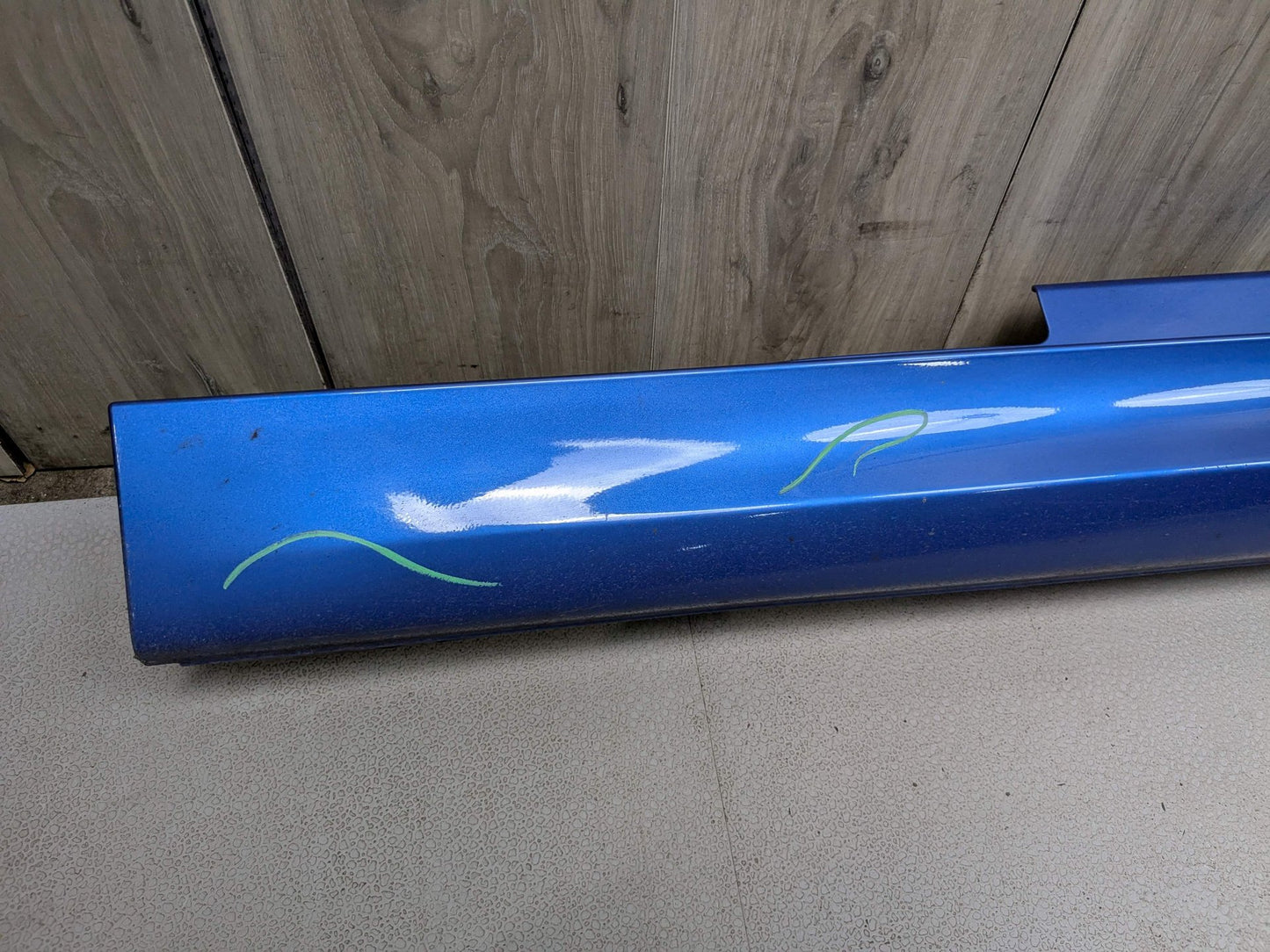14-20 OEM BMW F22 F23 M235 M240 Left Driver Side Skirt Rocker Panel M SPORT Blue