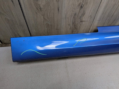 14-20 OEM BMW F22 F23 M235 M240 Left Driver Side Skirt Rocker Panel M SPORT Blue