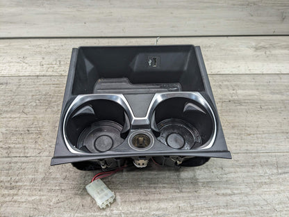 16-19 OEM BMW G11 G12 740 750 Center Console Cup Holder USB Charging Port