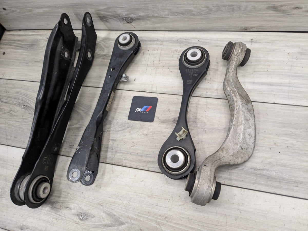 18-24 OEM BMW G01 G02 X3 REAR Right Passenger Side Upper Lower Control Arm SET