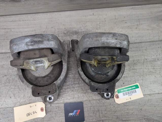 17-19 OEM AUDI A4 B9 Left Right Driver Passenger Motor Engine Mount Bracket PAIR