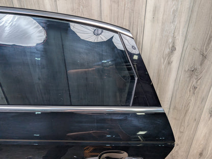 17-19 OEM AUDI A4 S4 Rear Left Driver Side Door Shell Black A2/ Y9B