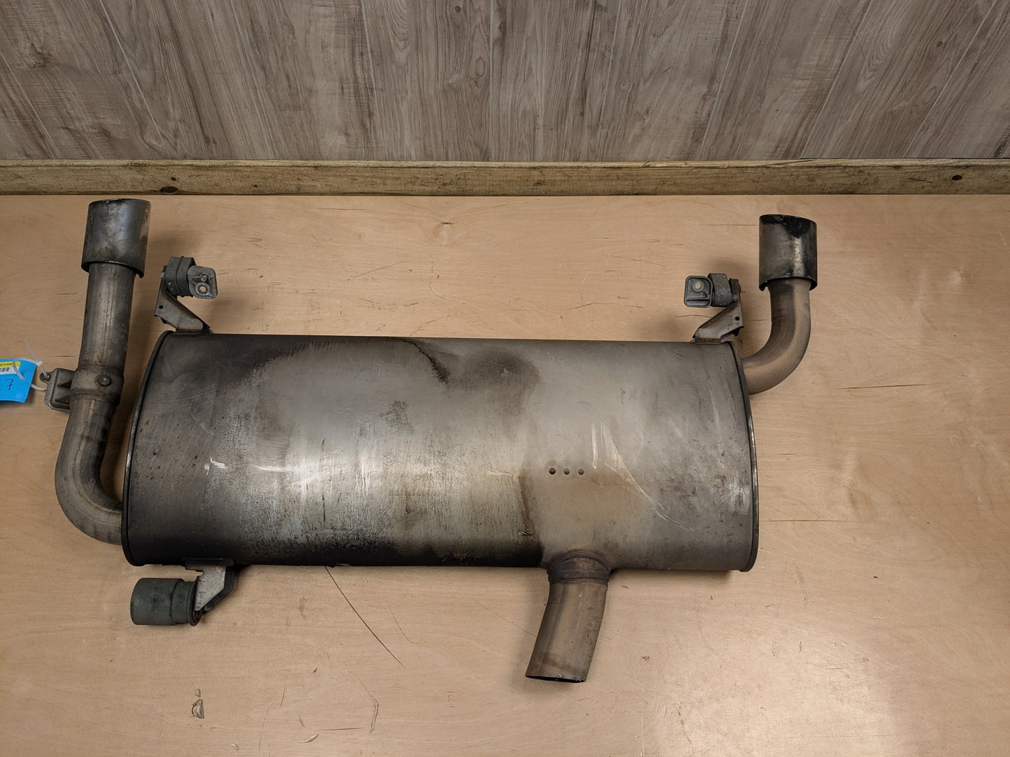 18-21 OEM BMW G01 X3 30i 30iX Engine B46 Rear Muffler Exhaust System w/ Tips