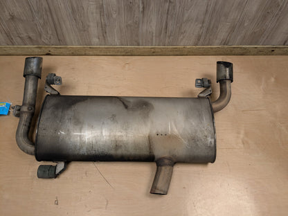 18-21 OEM BMW G01 X3 30i 30iX Engine B46 Rear Muffler Exhaust System w/ Tips