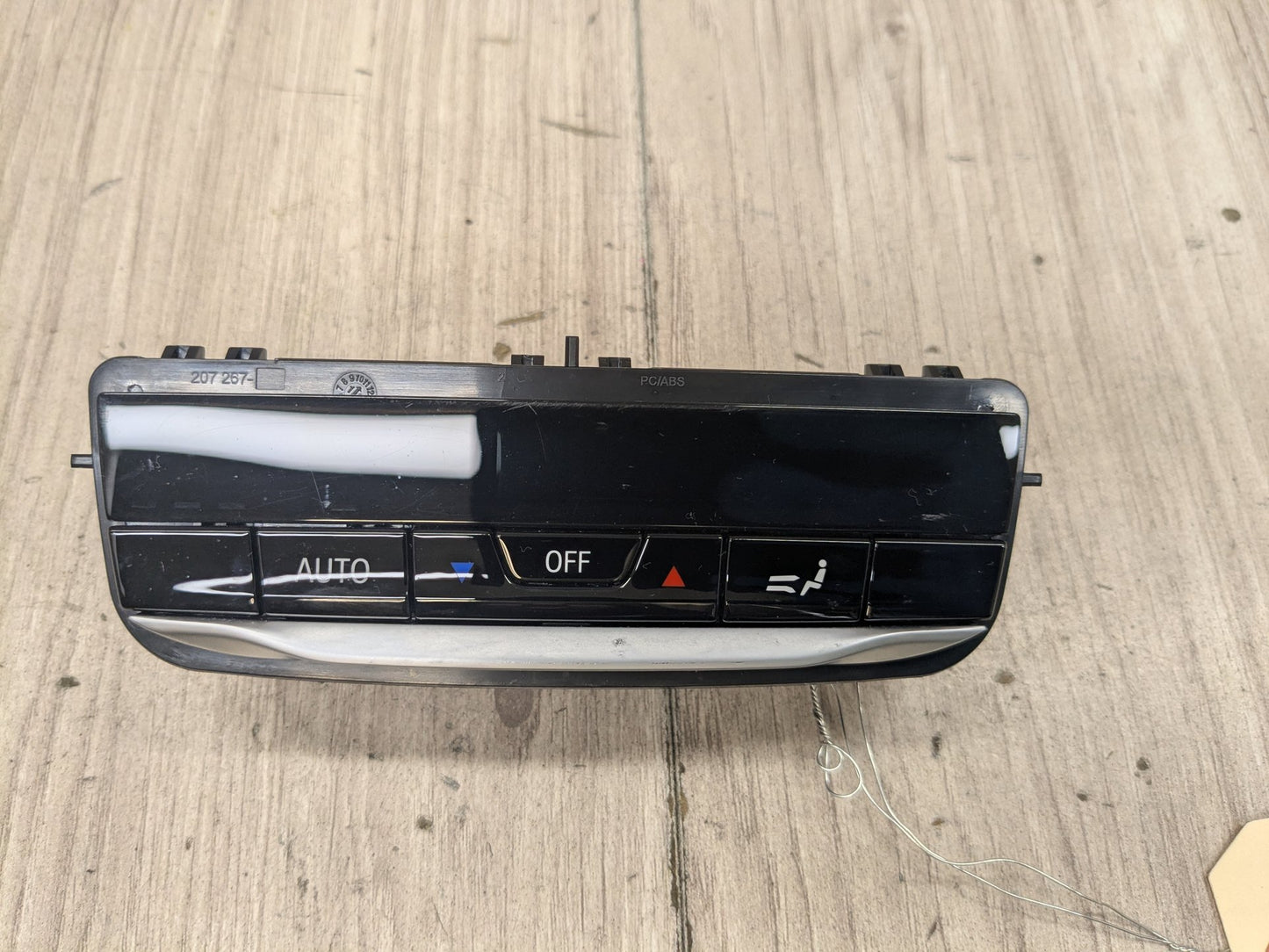 OEM BMW G01 G02 F97 F98 X3 X4 AC Rear Heater Climate Control Switch Panel