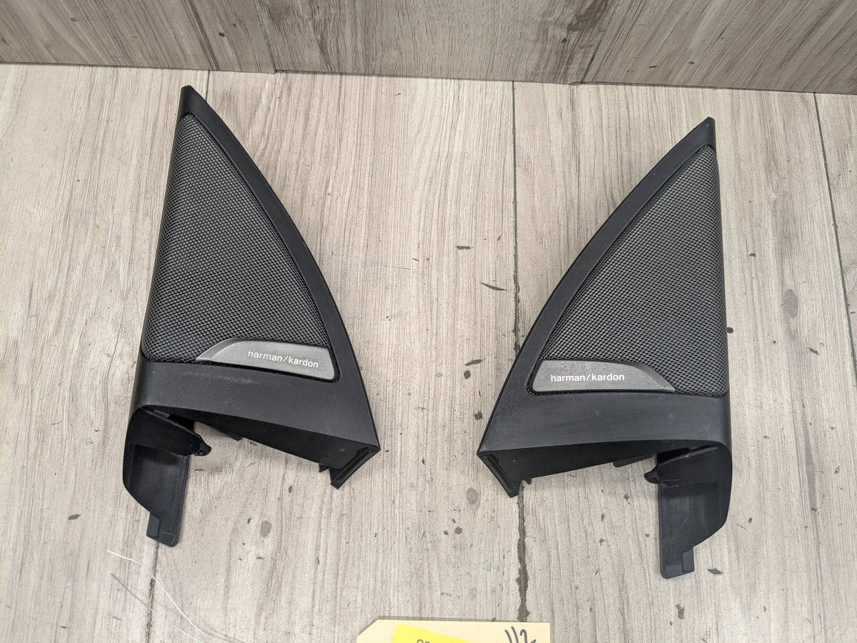 2020-2024 BMW X3 F97 Front Left Right Door Triangle Corner Speaker Assemblys SET 7419327