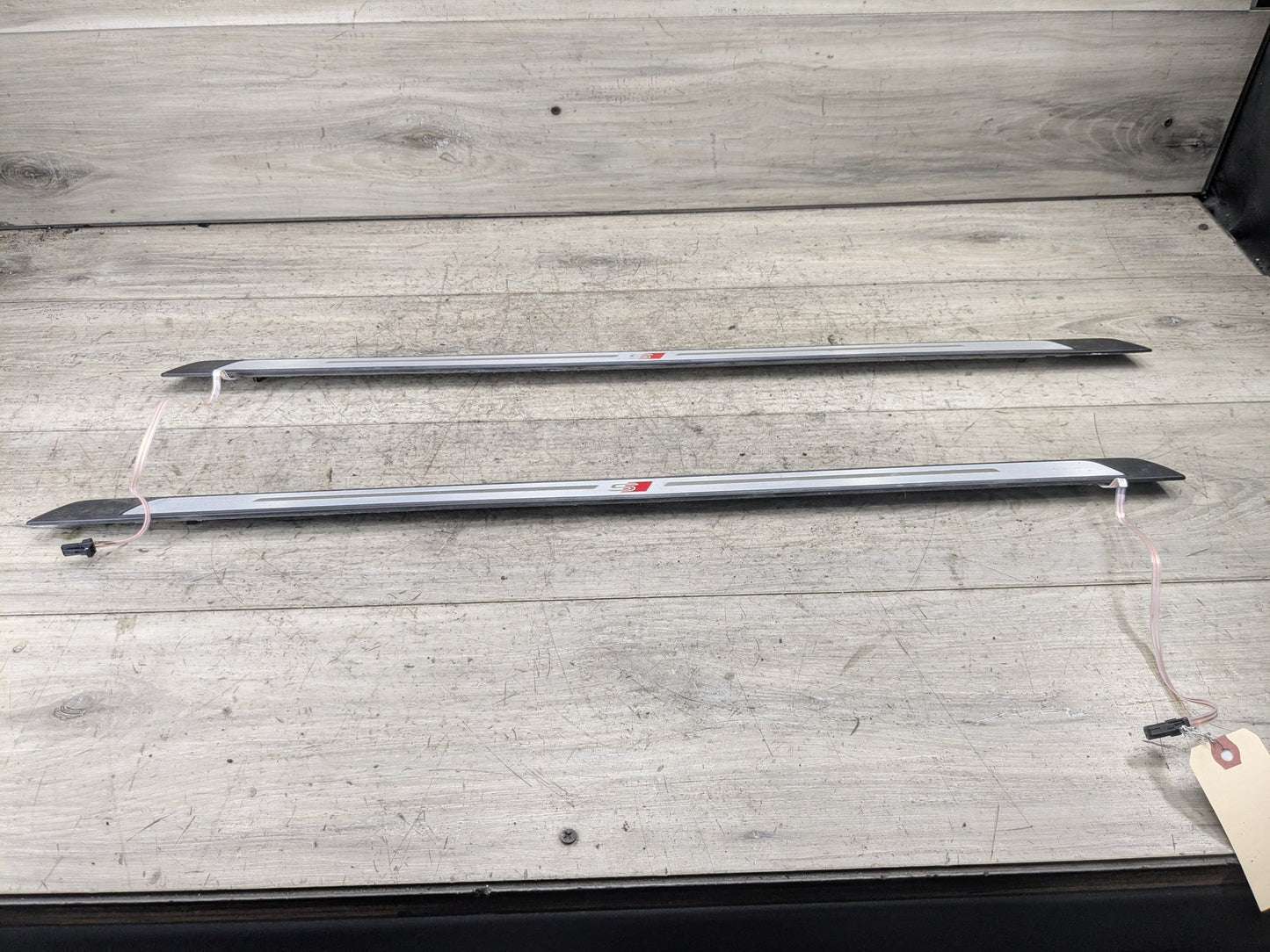 2018-2024 Audi S5 B9 Rear Left Right Scuff Plate Door Sill SET 8W6947417A S Line