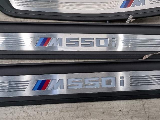 *17-20 OEM BMW G30 530 540 M SPORT Front Rear Left Right Door Sill Cover Trims SET