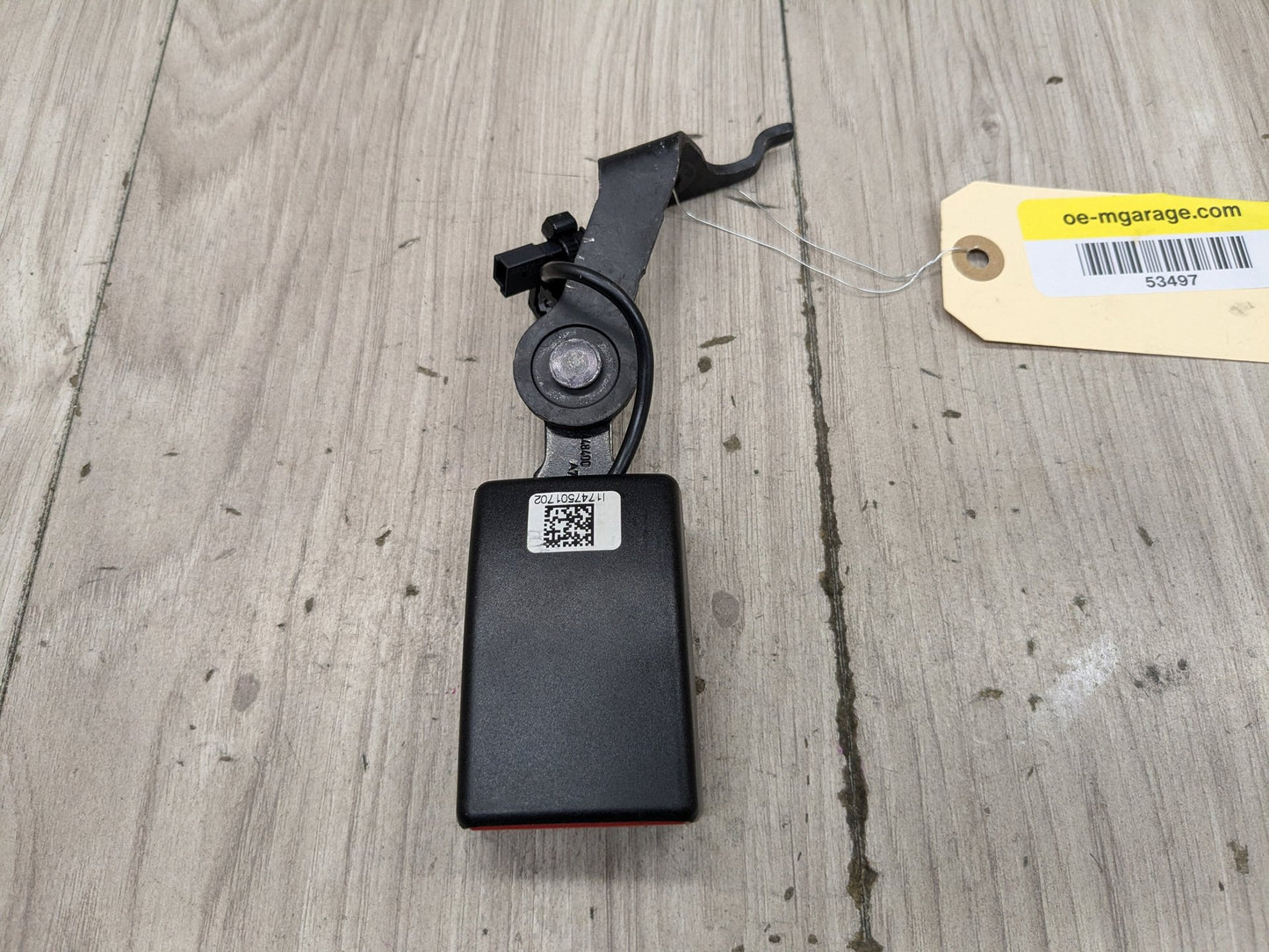 17-20 OEM BMW F90 M5 G30 530 540 M550 Rear Left Driver Seatbelt Seat Belt Buckle