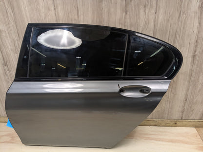 16-22 OEM BMW G11 G12 740 750 M760 Rear Left Driver Door Shell Panel Gray C26 MAGELLANGRAU METALLIC (C26)