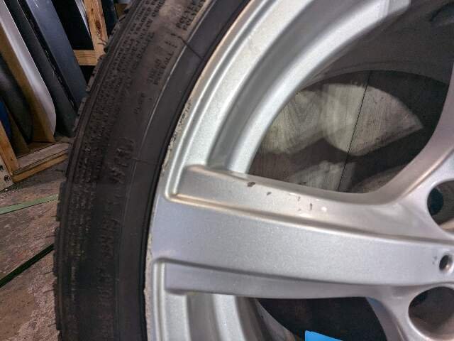 CURB RASH* OEM BMW E89 Z4 Wheels Rims Silver 17x8 ET:29 Star Spoke Style 290 SET