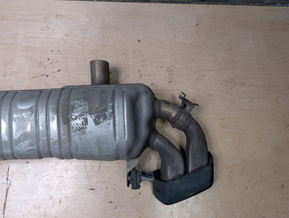 16-19 OEM BMW G11 G12 750i 750iX Engine N63R Rear Exhaust Pipe Muffler M SPORT