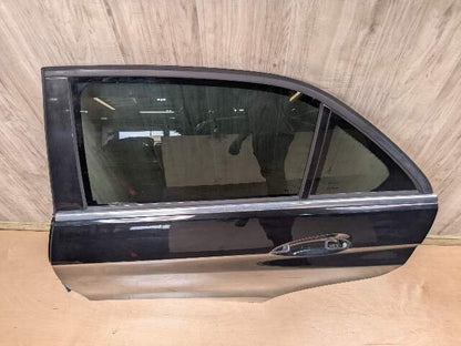 OEM Mercedes W212 E350 E400 E550 Rear Left Driver Door Shell Panel Black