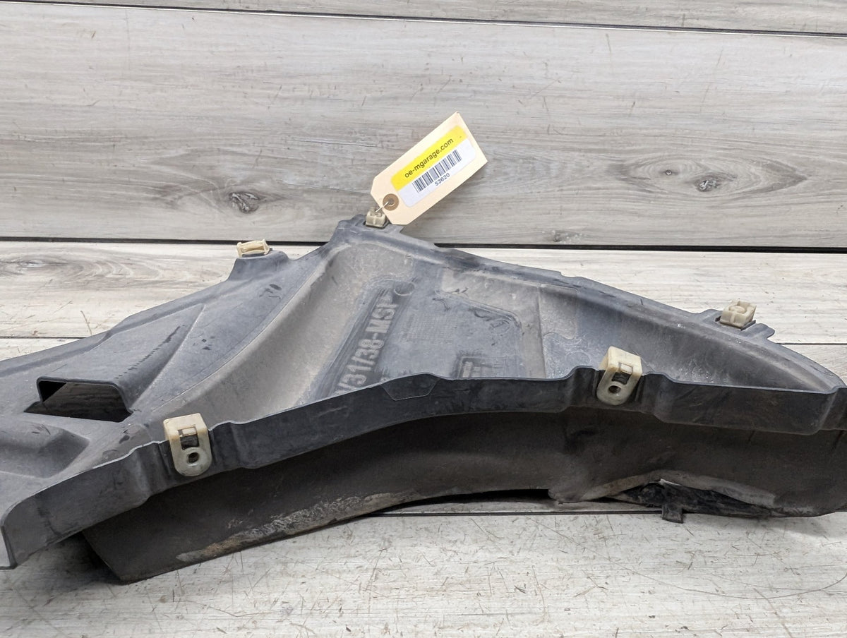 2017-2023 BMW M550i G30 Front Left Driver Wheel Fender Liner Splash Guard 8060031 OEM BMW G30 530 540 M550 M SPORT Left Under Body Spalsh Guard Shield OEM