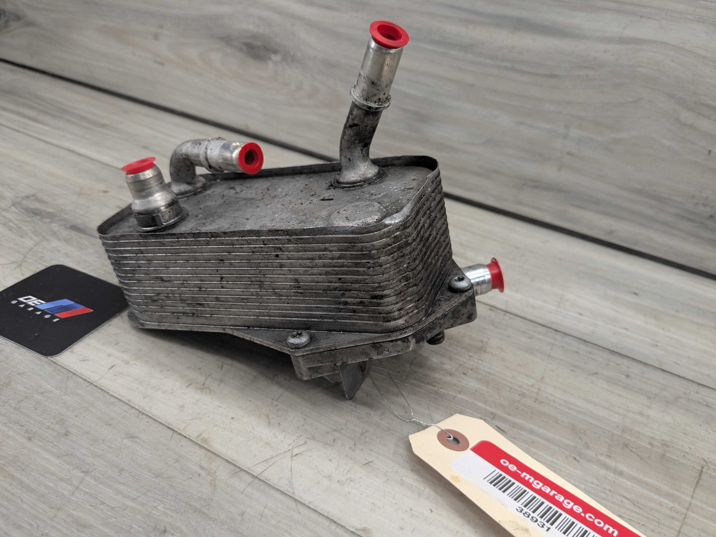 OEM BMW E82 E90 E92 328 Engine N51 N52 Transmission Oil Cooler Heat Exchanger