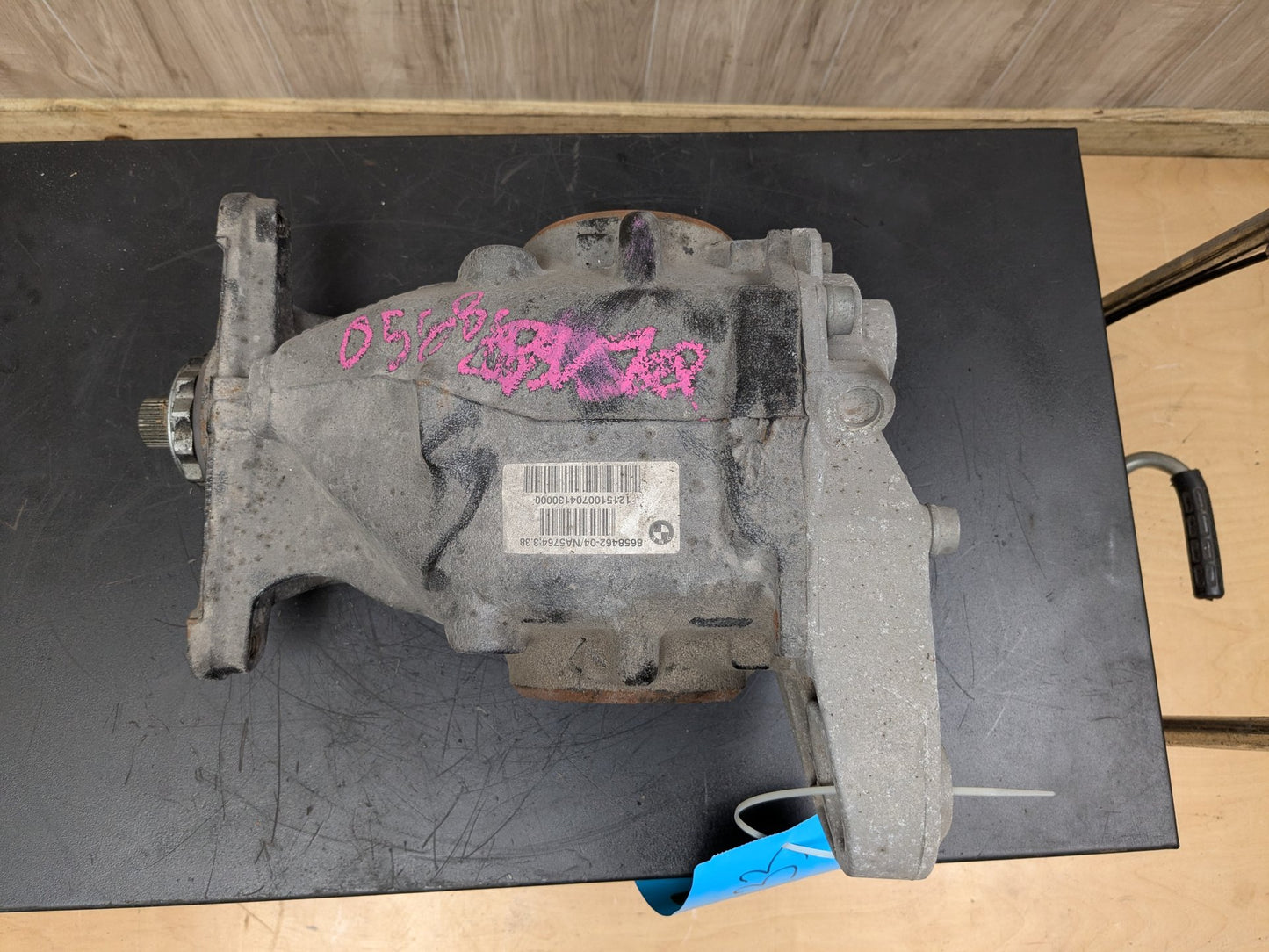 2016 BMW X3 Rear Axle Carrier Differential 57377k 8658462