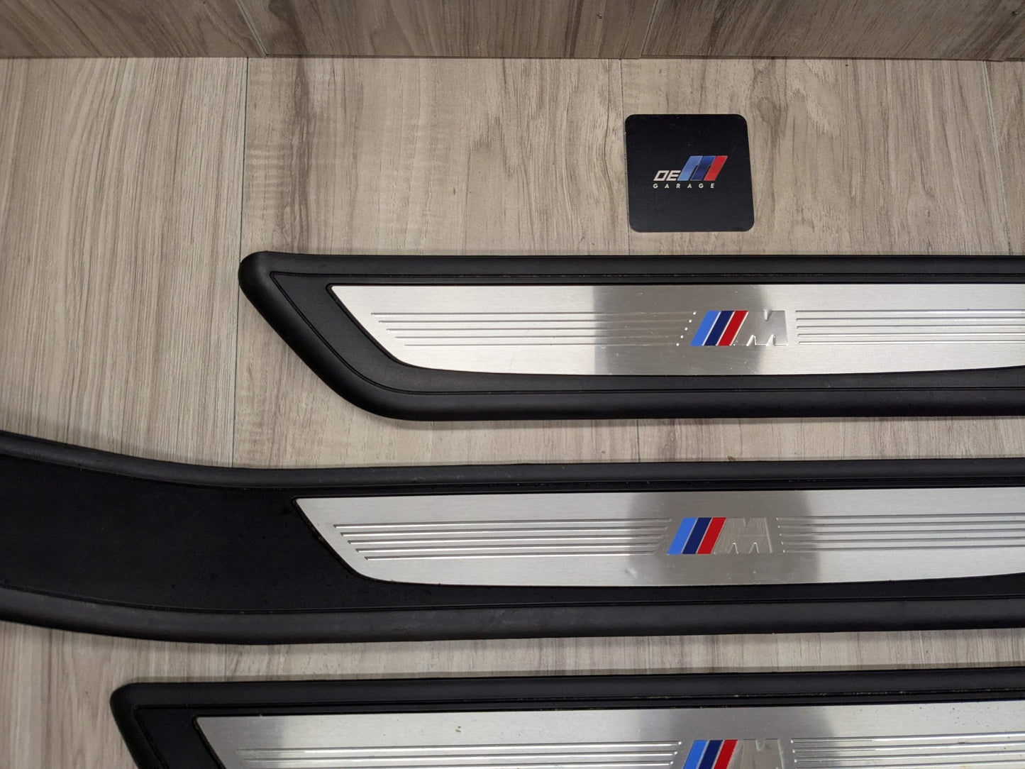2013 BMW 750Li F02 Front Rear Left Right Scuff Plate Door Sill SET 8046291