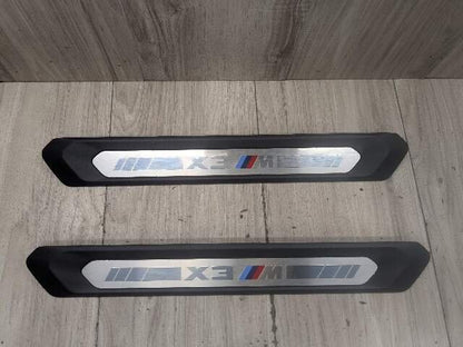 2020 - 2024 BMW X3 F97 Front Left Right Scuff Plate Door Sill SET 7393397 S58