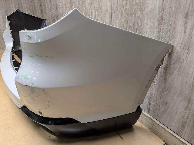 *14-18 OEM BMW F15 X5 Rear Bumper Cover PDC Holes w/ Diffuser N55 N57 White A96