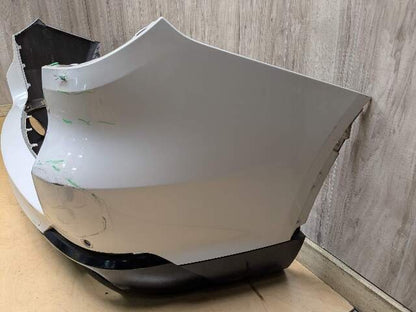 *14-18 OEM BMW F15 X5 Rear Bumper Cover PDC Holes w/ Diffuser N55 N57 White A96