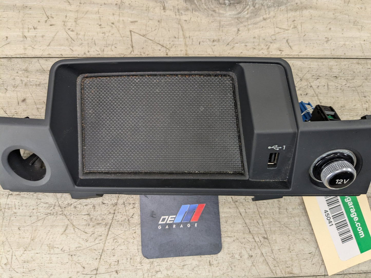 18-24 OEM AUDI Q5 SQ5 Center Console Storage Tray Box USB Port Panel Trim