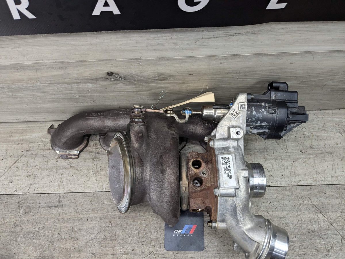 OEM BMW G01 G05 G20 G26 G42 G30 330 430 Engine B46 Turbo Charger w/ Manifold 88k