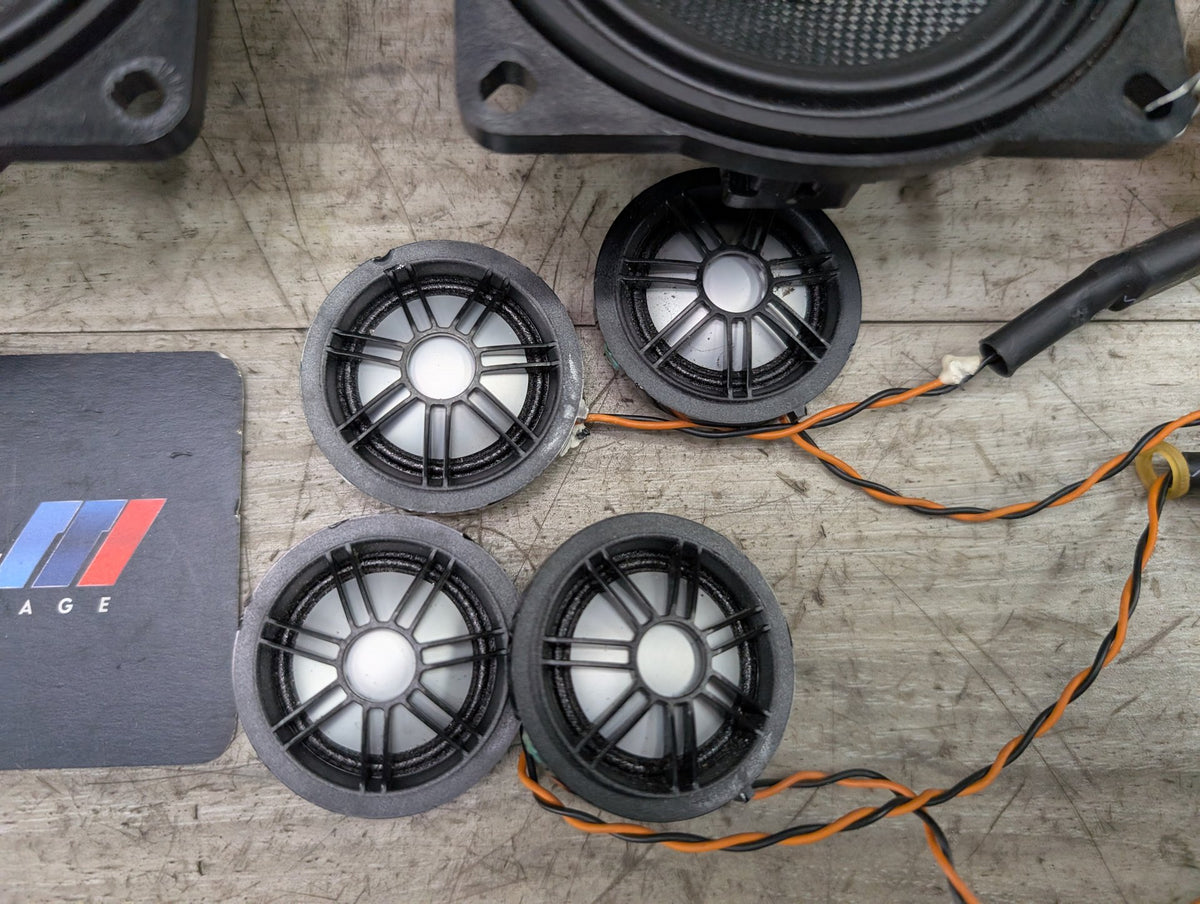 2015 BMW X3 F25 Speakers SET 9209185 11-17 OEM BMW F25 X3 Stereo Audio Speakers Tweeters Subwoofers Top HiFi SET OEM