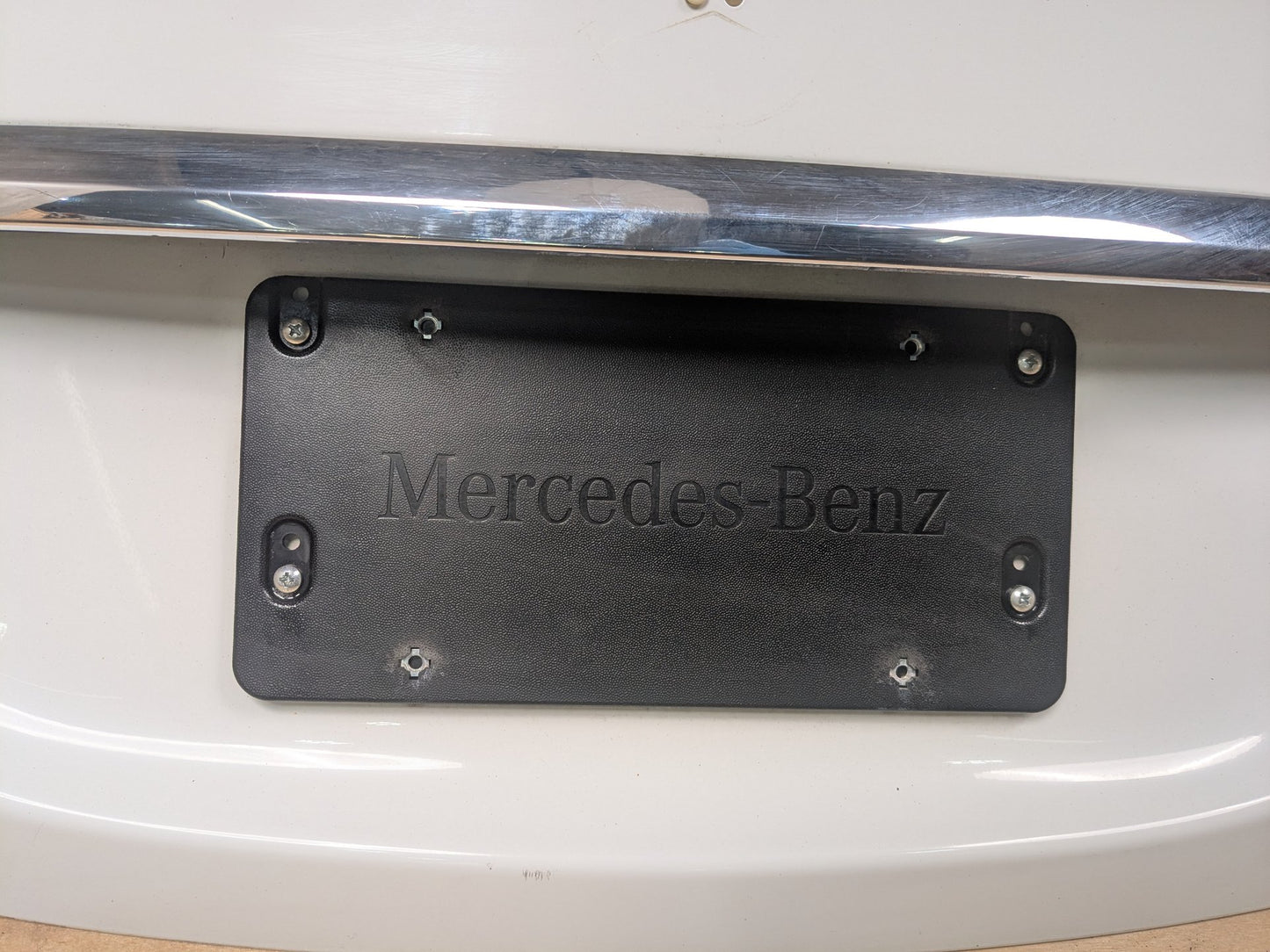 OEM MERCEDES W205 C300 C400 C43 C63 Rear Trunk Lid Panel Deck Shell White 149 149 (Polar white- Standard finish)