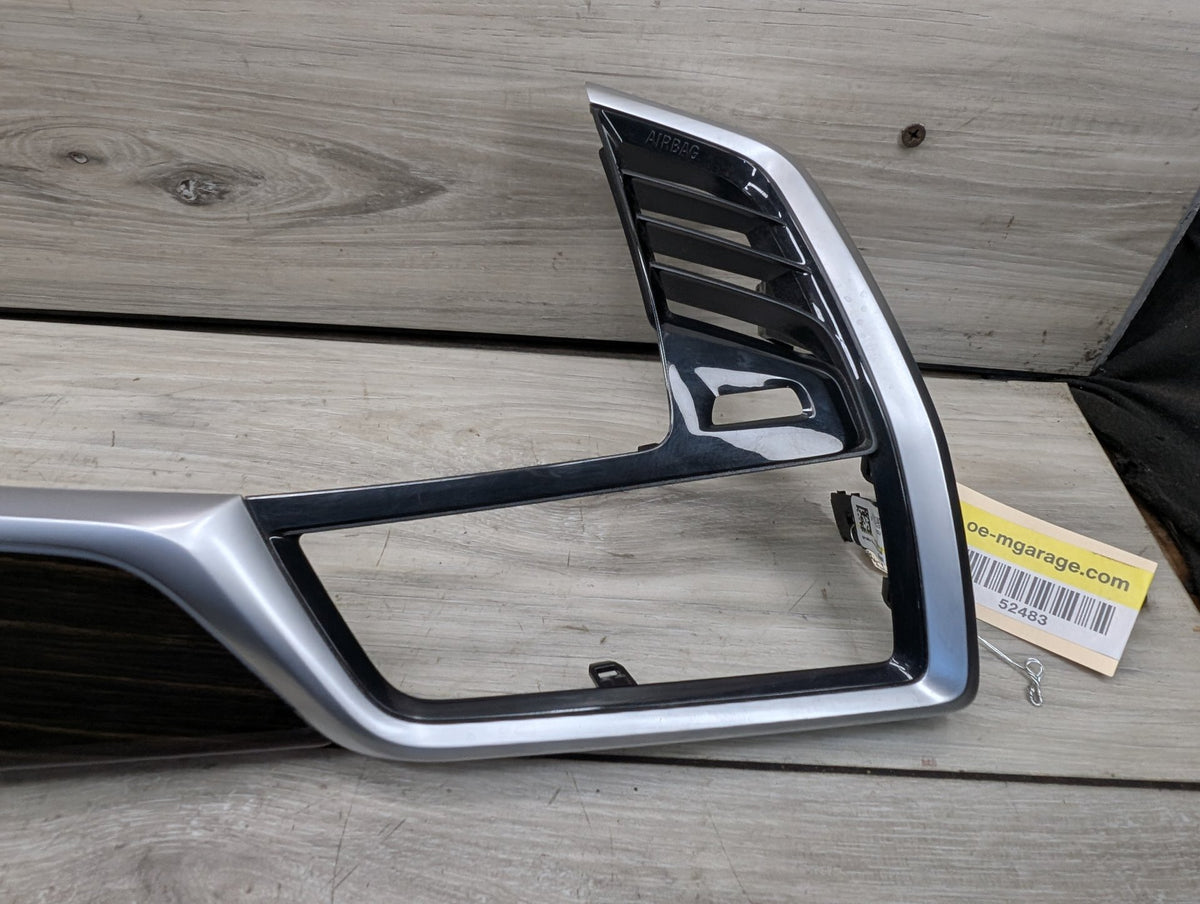 19-23 OEM BMW G05 G06 X5 X6 Dashboard Interior Wood Trim w/ Ambient Light
