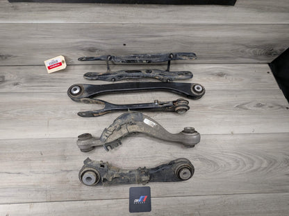 2018 BMW 750i G12 Rear Left Driver Control Arms SET 6861115 OEM BMW G11 G12 G14 G16 G30 Rear Left Driver Side Upper Lower Control Arm SET
