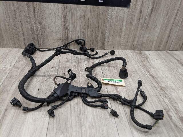 14-19 OEM BMW F15 F16 X5 X6 Engine N63 Wire Wiring Harness Cable