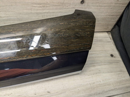 14-19 OEM BMW F15 F85 X5 F16 F86 X6 Center Dash Vent Wood Trim Panel