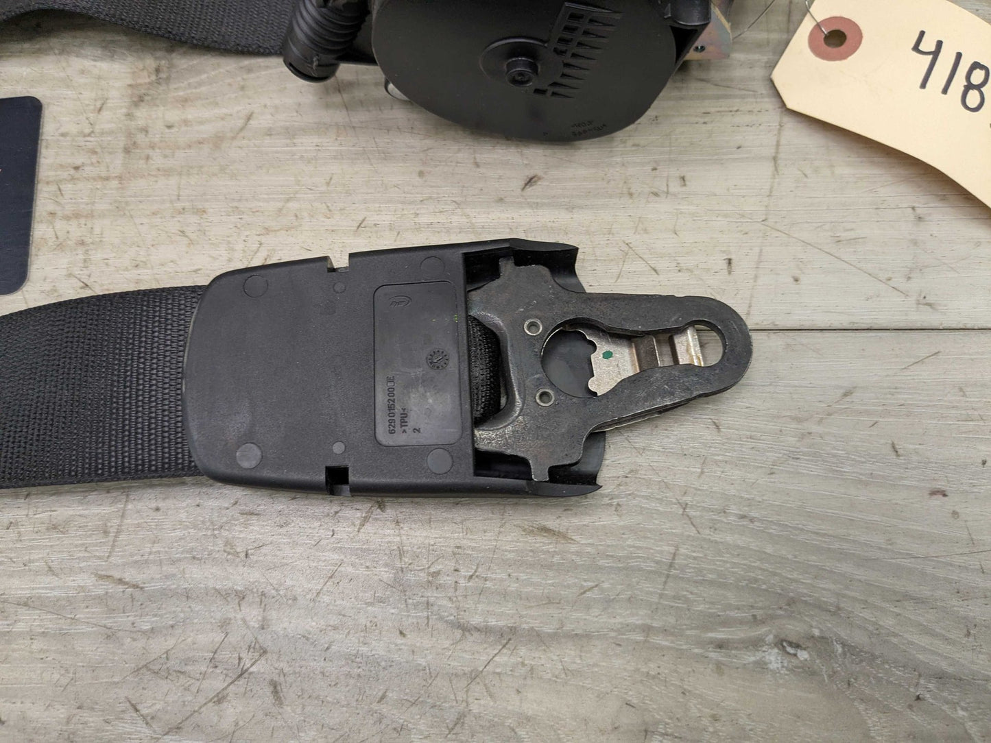 OEM BMW F39 F48 X1 X2 Front Right Passenger Seatbelt Seat Belt Retractor Black