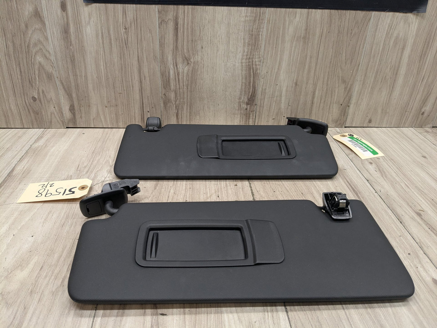 2019-2022 Front Left Right Sun Visor SET 8092727 Black! 30 day warranty!