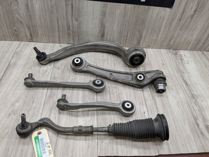13-17 OEM AUDI A5 S5 Front Right Passenger Upper Lower Control Arm w Tie Rod SET