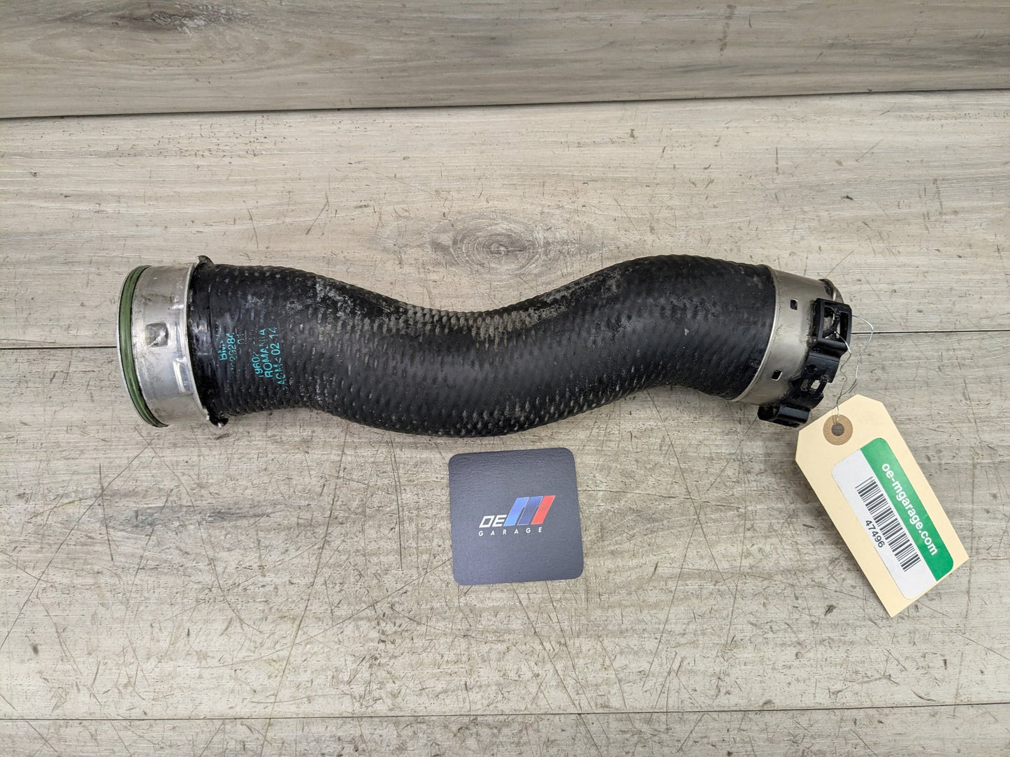 14-19 OEM BMW F15 F16 X5 X6 Intercooler Charge Air Induction Tract Hose Intake