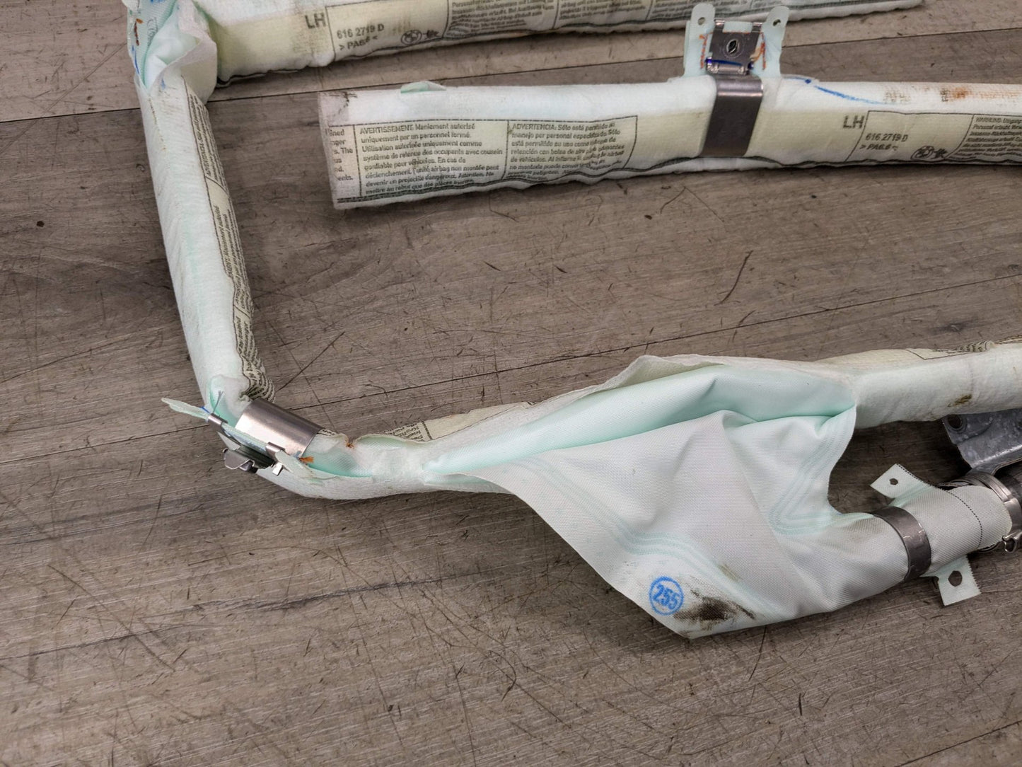 2013 BMW X6 E71 Left Driver Curtain Roof Airbag Air Bag 6979911