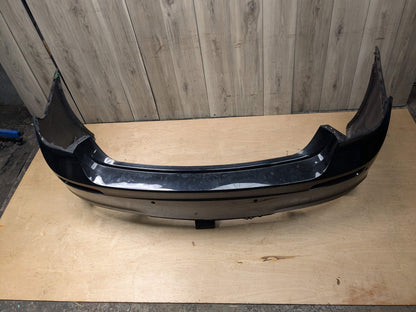 *09-15 OEM BMW F01 F02 740 750 Rear Bumper M SPORT Cover w/ PDC Holes Black 475 Black BLACK SAPPHIRE METALLIC (475)