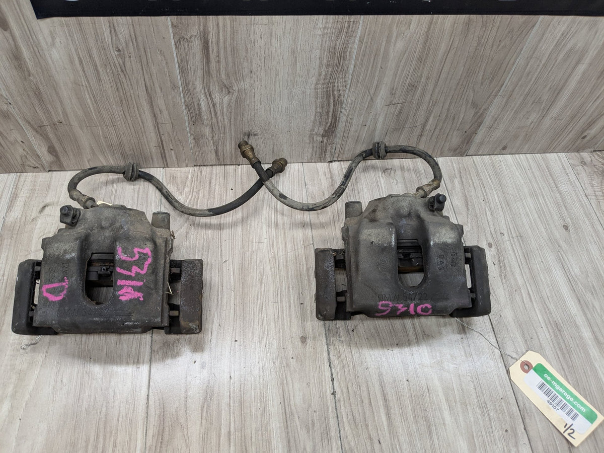 03-08 OEM BMW E85 2.5i Z4 Front Left Right Brake Calipers PAIR