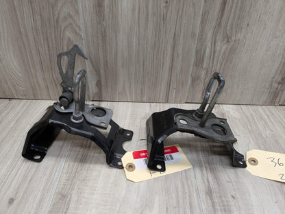 14-19 OEM BMW F15 F85 X5 F16 F86 X6 Hood Hardware Safety Latch Hook SET