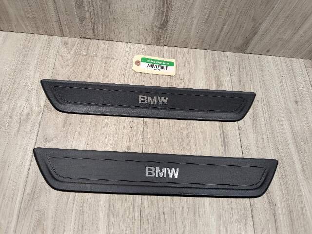 OEM BMW F25 F26 X3 X4 Front Left Right Door Sill Cover Trim Kick Plates SET