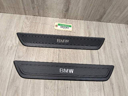 OEM BMW F25 F26 X3 X4 Front Left Right Door Sill Cover Trim Kick Plates SET