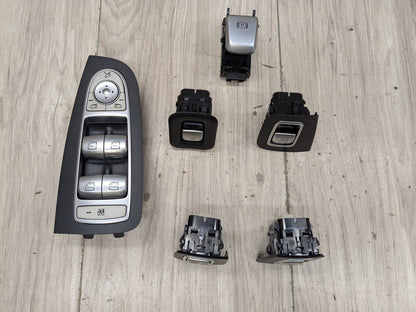 2015-2021 Mercedes-Benz C43 W205 Front Left Driver Door Master Window Switch A2229056800 OEM Mercedes W205 Front Rear Left Right Window Parking Opener Control Switch OEM