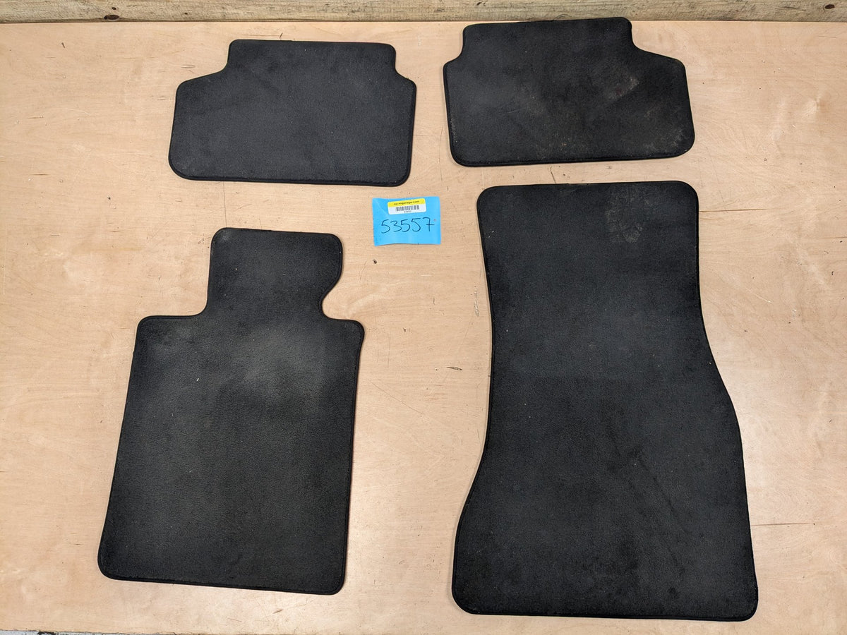 2017-2023 BMW M550i G30 Front Rear Left Right Mat Carpet Floor Mats SET 8090551 OEM BMW F90 G30 530 540 550 M5 Front Rear Left Right Carpet Floor Mats SET Black OEM