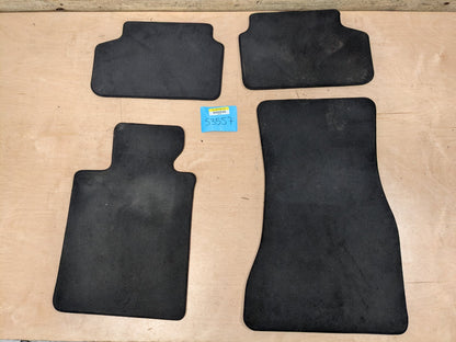 2017-2023 BMW M550i G30 Front Rear Left Right Mat Carpet Floor Mats SET 8090551 OEM BMW F90 G30 530 540 550 M5 Front Rear Left Right Carpet Floor Mats SET Black OEM