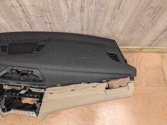 16-23 OEM BMW F39 F48 X1 X2 Dashboard Cover Trim Dash Panel Beige/Black