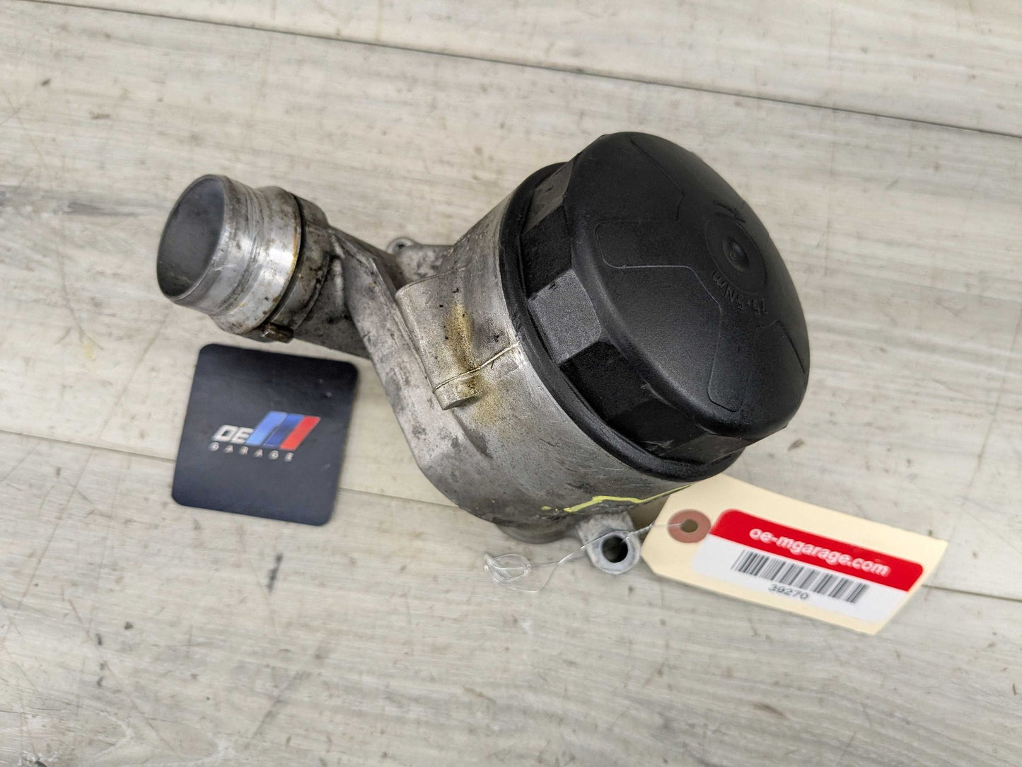 2011 BMW 328i E90 Engine Motor Oil Filter Cooler Housing 7533067